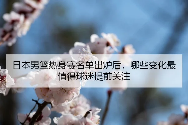 日本男篮热身赛名单出炉后，哪些变化最值得球迷提前关注